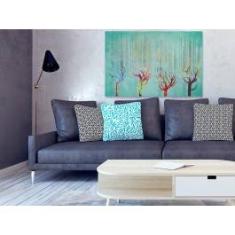 Królewski kwartet - nowoczesny obraz na płótnie - 120x80 cm