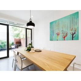 Królewski kwartet - nowoczesny obraz na płótnie - 120x80 cm