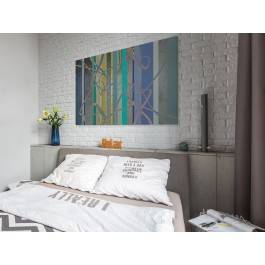 Meandry zachwytu - nowoczesny obraz do salonu - 120x80 cm