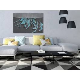 Paradoks ostrości - nowoczesny obraz do salonu - 120x80 cm