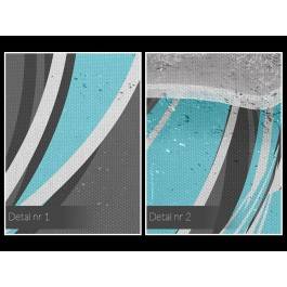 Paradoks ostrości - nowoczesny obraz do salonu - 120x80 cm