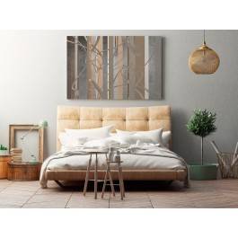 Meandry zapomnienia - nowoczesny obraz do salonu - 120x80 cm