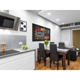 Sztuka wyrazu - nowoczesny obraz na płótnie - 120x80 cm