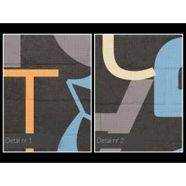 Sztuka wyrazu - nowoczesny obraz na płótnie - 120x80 cm