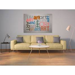 Sztuka erudycji - nowoczesny obraz na płótnie - 120x80 cm