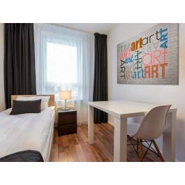 Sztuka erudycji - nowoczesny obraz na płótnie - 120x80 cm