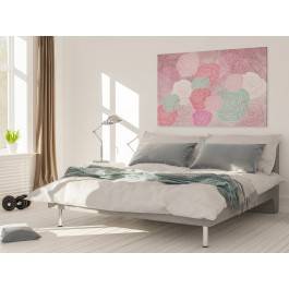 Ogrody różane - nowoczesny obraz na płótnie - 120x80 cm