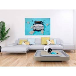 Wjazd na chatę - fotoobraz na płótnie - 120x80 cm