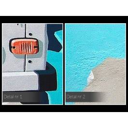 Wjazd na chatę - fotoobraz na płótnie - 120x80 cm