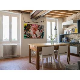 Kobieta zagadka - zdjęcie na płótnie - 120x80 cm