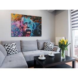 Pan Einstein - zdjęcie na płótnie - 120x80 cm