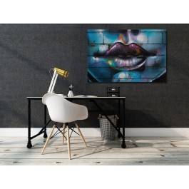 Mur milczenia - fotoobraz na płótnie - 120x80 cm