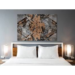 Wzór perfekcji - nowoczesny obraz na płótnie - 120x80 cm Wzór perfekcji - nowoczesny obraz na płótnie - 120x80 cm