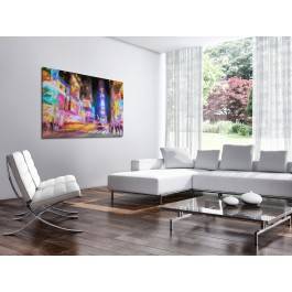 Wszystkie kolory Nowego Jorku - nowoczesny obraz na płótnie - 120x80 cm