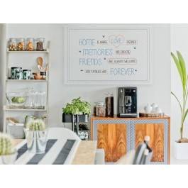 Recepta na szczęście - nowoczesny obraz na płótnie - 120x80 cm