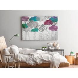 Siódme niebo - nowoczesny obraz na płótnie - 120x80 cm Siódme niebo - nowoczesny obraz na płótnie - 120x80 cm