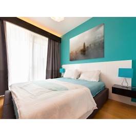 Drapacz chmur - fotoobraz do salonu - 120x80 cm