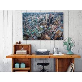 Toronto z lotu ptaka - zdjęcie na płótnie - 120x80 cm