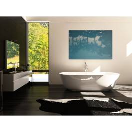 Wakacyjna pocztówka - nowoczesny obraz na płótnie - 120x80 cm