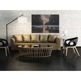 Skalny przesmyk - fotoobraz do salonu - 120x80 cm Skalny przesmyk - fotoobraz do salonu - 120x80 cm