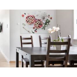 Wykwintny deser - fotoobraz do kuchni - 120x80 cm