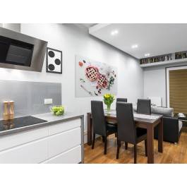 Wykwintny deser - fotoobraz do kuchni - 120x80 cm