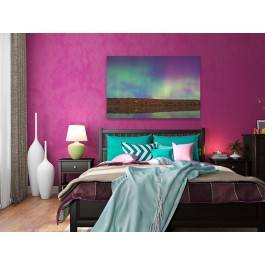 Aurora borealis - fotoobraz do sypialni - 120x80 cm Aurora borealis - fotoobraz do sypialni - 120x80 cm