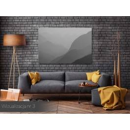 W mglistej dolinie - fotoobraz na płótnie - 120x80 cm W mglistej dolinie - fotoobraz na płótnie - 120x80 cm