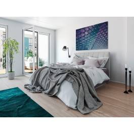 Korytarze świateł - nowoczesny obraz na płótnie - 120x80 cm Korytarze świateł - nowoczesny obraz na płótnie - 120x80 cm