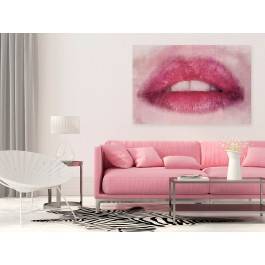 Czułość słów - nowoczesny obraz na płótnie - 120x80 cm