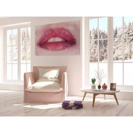 Czułość słów - nowoczesny obraz na płótnie - 120x80 cm