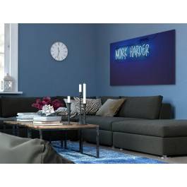 Work harder - fotoobraz do salonu - 120x80 cm