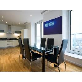 Work harder - fotoobraz do salonu - 120x80 cm