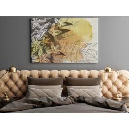 Późne lato - nowoczesny obraz na płótnie - 120x80 cm Późne lato - nowoczesny obraz na płótnie - 120x80 cm