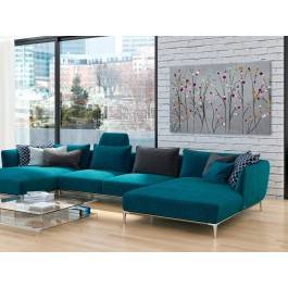 Przedwiośnie - nowoczesny obraz na płótnie - 120x80 cm