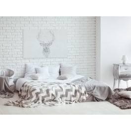 Nordyckie szkice - nowoczesny obraz na płótnie - 120x80 cm Nordyckie szkice - nowoczesny obraz na płótnie - 120x80 cm