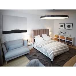 Górska samotnia - fotoobraz na płótnie - 120x80 cm