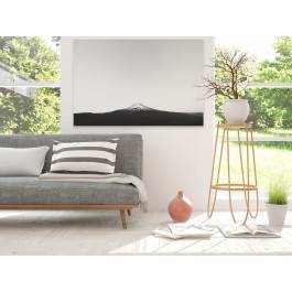 Górska samotnia - fotoobraz na płótnie - 120x80 cm