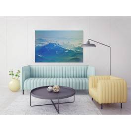 Szlakiem chmur - fotografia na płótnie - 120x80 cm