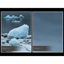 Lodowa kra - fotoobraz na płótnie - 120x80 cm Lodowa kra - fotoobraz na płótnie - 120x80 cm
