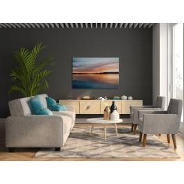 Symetria natury - fotoobraz do sypialni - 120x80 cm