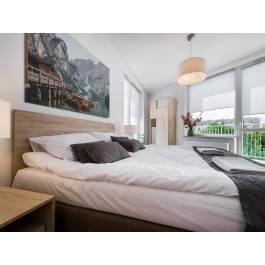 Górska przystań - fotoobraz na płótnie - 120x80 cm