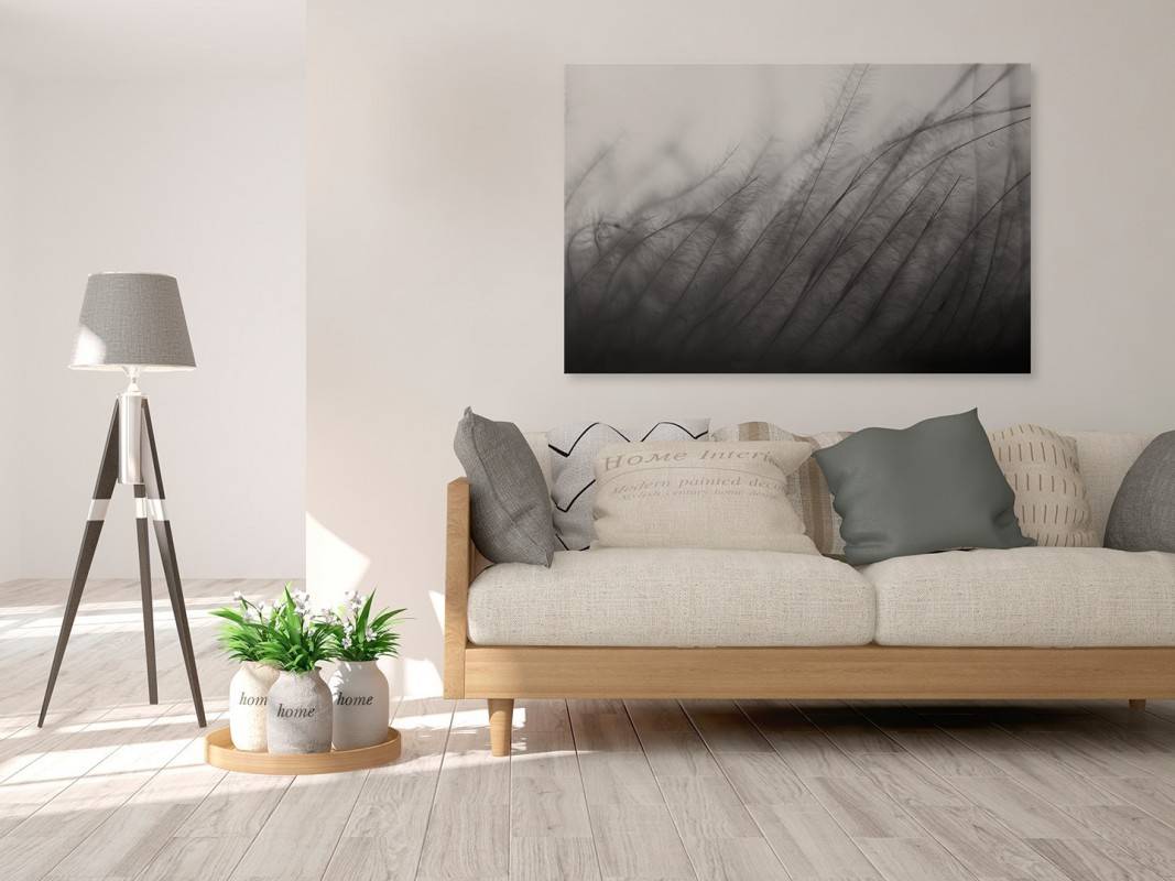 Anielskie pióro - fotoobraz do salonu - 120x80 cm