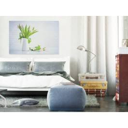 Tulipany w bieli - fotoobraz do salonu - 120x80 cm Tulipany w bieli - fotoobraz do salonu - 120x80 cm