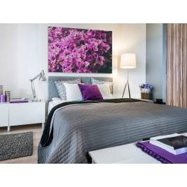 Liliowa bugenwilla - fotoobraz na płótnie - 120x80 cm