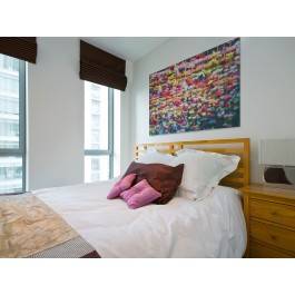 Dzieci kwiaty - fotoobraz na płótnie - 120x80 cm