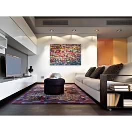 Dzieci kwiaty - fotoobraz na płótnie - 120x80 cm