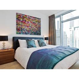 Dzieci kwiaty - fotoobraz na płótnie - 120x80 cm