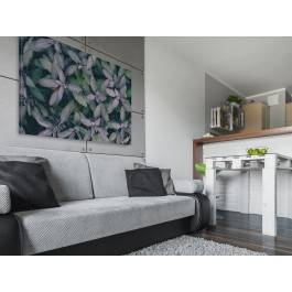 W gąszczu zieleni - fotoobraz do salonu - 120x80 cm