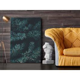 Zapach lasu - nowoczesny obraz na płótnie - 120x80 cm